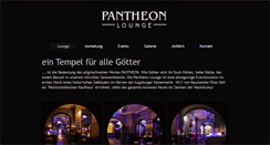 Desktop Screenshot of pantheonlounge.com